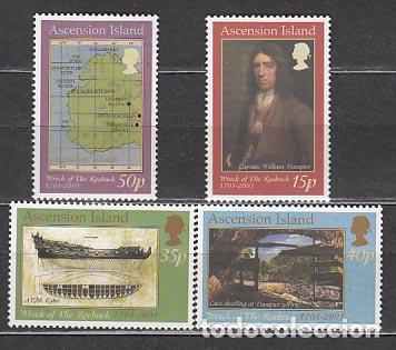 Timbres: Ascension - Correo Yvert 779/82 ** Mnh Barcos