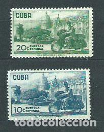 Timbres: Cuba - Urgente Yvert 22/3 ** Mnh Motocicletas