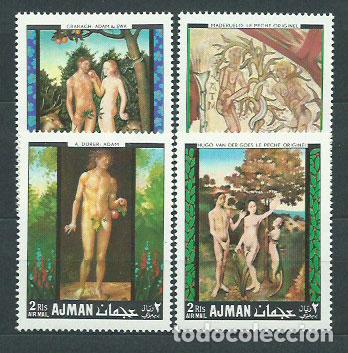 Timbres: Arabia Sud Este (Ajman) - Yvert Aereo 33 ** Mnh Pinturas