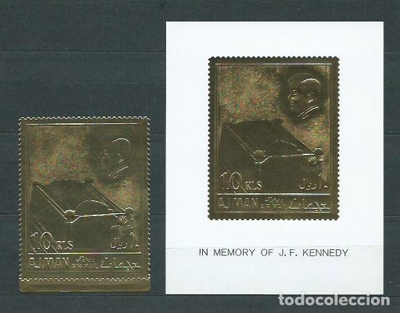 Timbres: Arabia Sud Este (Ajman) Michel Correo 208+H,20 ** Mnh