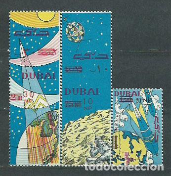 Timbres: Arabia Sud Este (Dubai) - Correo Yvert 53/55 ** Mnh Astro