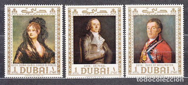 Timbres: Arabia Sud Este (Dubai) - Correo Yvert 95 ** Mnh Pinturas