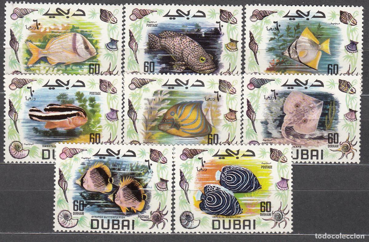 Timbres: Arabia Sud Este (Dubai) Correo Yvert 103 ** Mnh Fauna - Peces