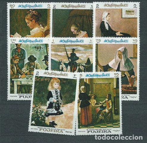 Timbres: Arabia Sud Este (Fujeira) - Correo Yvert 73+A,14 ** Mnh Pinturas