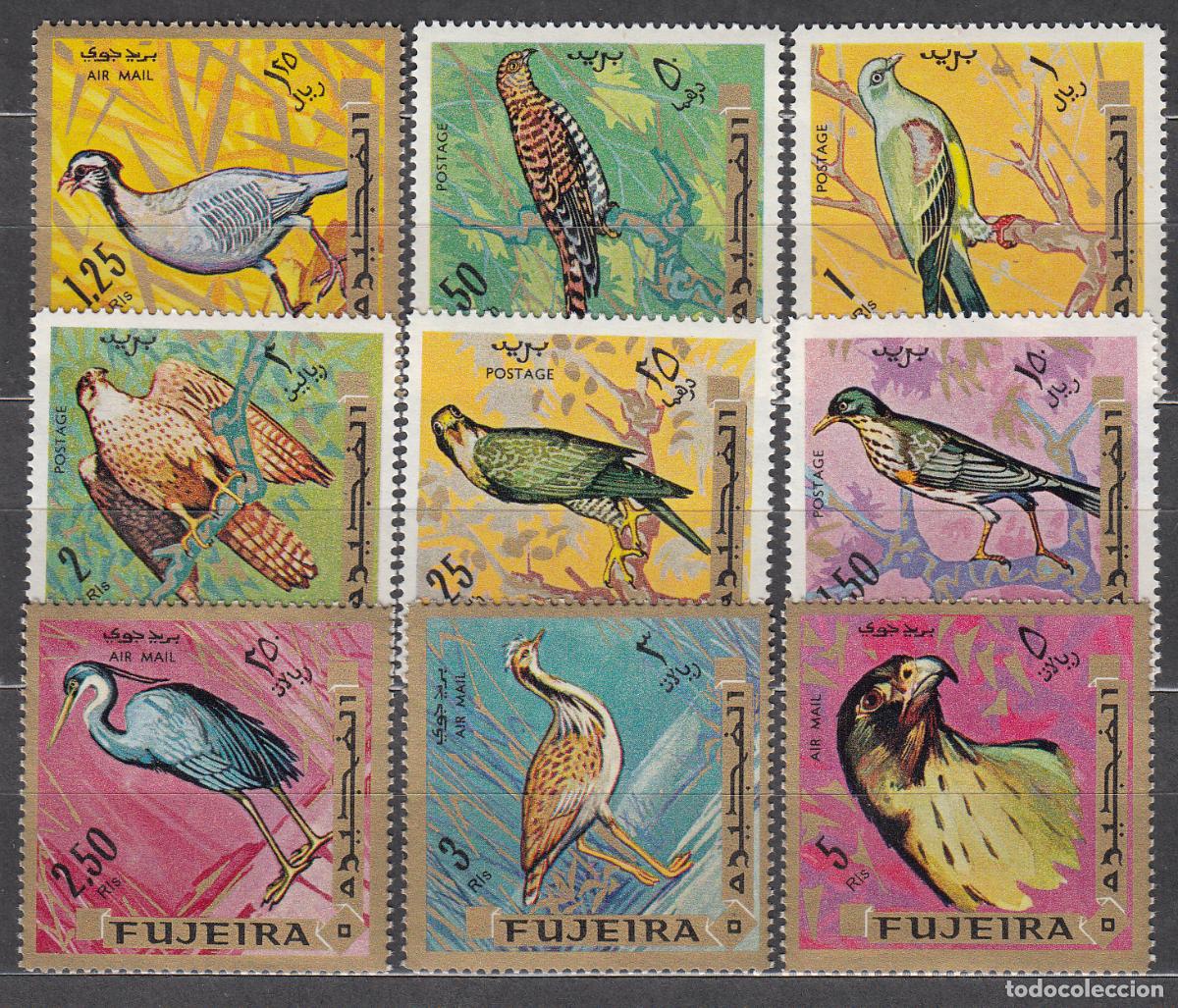Timbres: Arabia Sud Este (Fujeira) Correo 99+A,31 ** Mnh Fauna - Aves