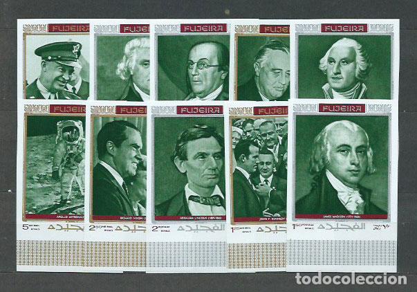 Timbres: Arabia Sud Este (Fujeira) - Michel Correo 485/94B ** Mnh Personajes
