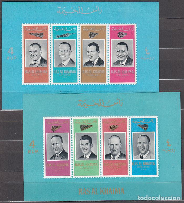 Timbres: Arabia Sud Este (Ras Al Khaima) - Cat. Lollini 3839R9/10 /(*) Mng Astro