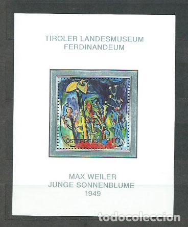 Timbres: Austria - Hojas Yvert 31 ** Mnh Pintura