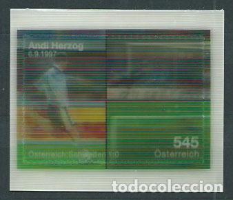 Timbres: Austria - Hojas Yvert 46 ** Mnh Deportes f&uacute;tbol