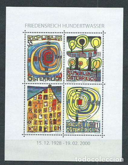 Timbres: Austria - Hojas Yvert 50 ** Mnh Pintura