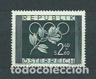 Briefmarken: Austria - Correo 1952 Yvert 809 ** Mnh Juegos Olimpicos de Helsinki