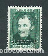 Briefmarken: Austria - Correo 1952 Yvert 815 ** Mnh Personaje