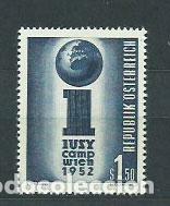 Briefmarken: Austria - Correo 1952 Yvert 814 * Mh