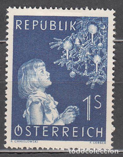 Briefmarken: Austria - Correo 1954 Yvert 842 * Mh Navidad
