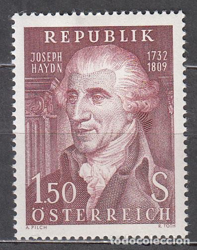 Briefmarken: Austria - Correo 1959 Yvert 908 * Mh Josep Haydn