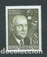 Briefmarken: Austria - Correo 1960 Yvert 916 ** Mnh Personaje