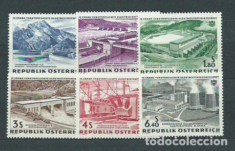 Francobolli: Austria - Correo 1962 Yvert 942/7 ** Mnh