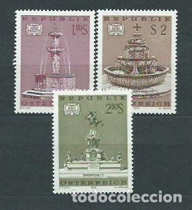 Briefmarken: Austria - Correo 1972 Yvert 1211/3 ** Mnh Arte
