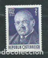 Briefmarken: Austria - Correo 1975 Yvert 1321 ** Mnh Personaje M&uacute;sica
