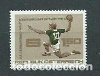 Briefmarken: Austria - Correo 1977 Yvert 1371 ** Mnh Deportes Balonmano