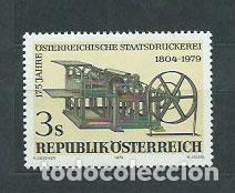 Selos: Austria - Correo 1979 Yvert 1449 ** Mnh