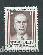Selos: Austria - Correo 1980 Yvert 1464 ** Mnh Personaje