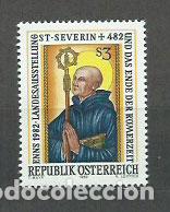 Selos: Austria - Correo 1982 Yvert 1528 ** Mnh Religi&oacute;n