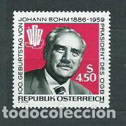 Stamps: Austria - Correo 1986 Yvert 1666 ** Mnh Personaje