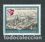 Selos: Austria - Correo 1991 Yvert 1853 ** Mnh Escudo