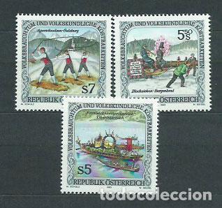 Briefmarken: Austria - Correo 1993 Yvert 1928/30 ** Mnh