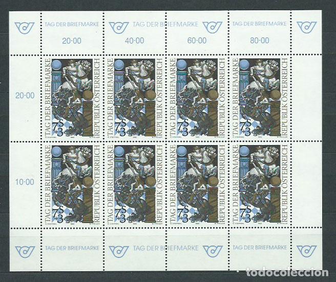 Briefmarken: Austria - Correo 1993 Yvert 1926 minipliego ** Mnh Dia del Sello
