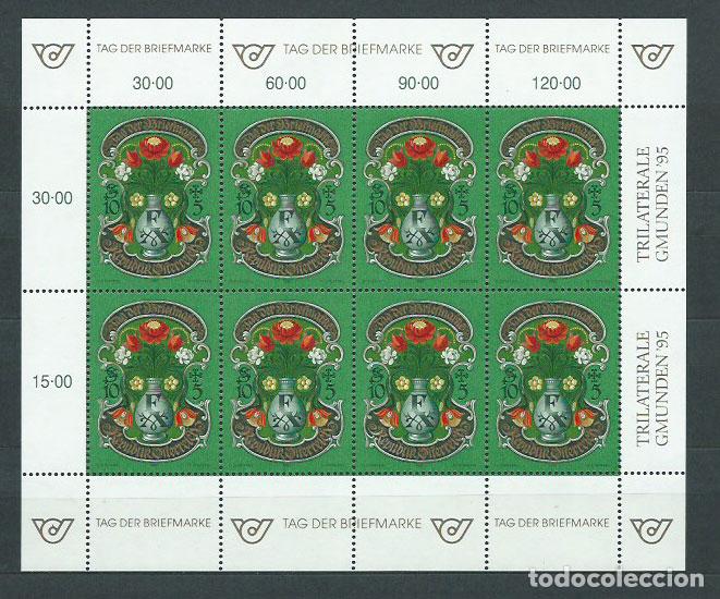 Selos: Austria - Correo 1995 Yvert 1987 Minipliego ** Mnh