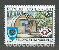 Briefmarken: Austria - Correo 2001 Yvert 2182 ** Mnh Correo militar