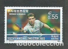 Briefmarken: Austria - Correo 2003 Yvert 2278 ** Mnh Deportes tenis