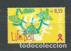 Briefmarken: Austria - Correo 2004 Yvert 2305 ** Mnh Lucha contra el SIDA
