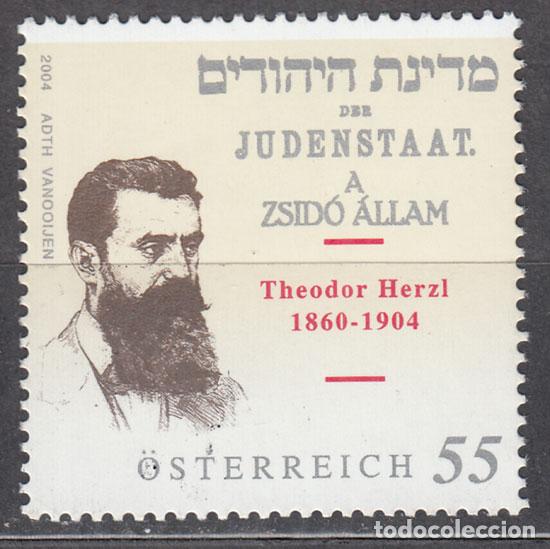 Briefmarken: Austria - Correo 2004 Yvert 2323 ** Mnh Theodor Herzl
