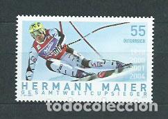 Briefmarken: Austria - Correo 2004 Yvert 2331 ** Mnh Deporte Ski