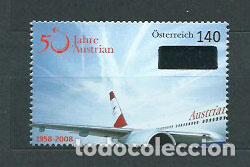 Selos: Austria - Correo 2008 Yvert 2546 ** Mnh Avi&oacute;n