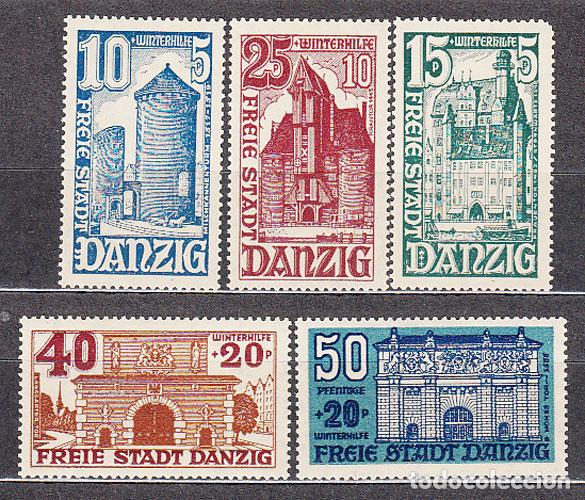 Selos: Dantzig - Correo Yvert 221/25 * Mh