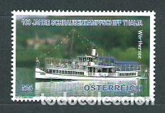 Selos: Austria - Correo 2009 Yvert 2634 ** Mnh Barco