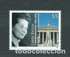 Selos: Austria - Correo 2010 Yvert 2708 ** Mnh Greta Rehor