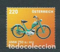 Selos: Austria - Correo 2013 Yvert 2876 ** Mnh Motocicleta