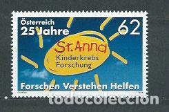 Selos: Austria - Correo 2013 Yvert 2907 ** Mnh Investigacion del cancer