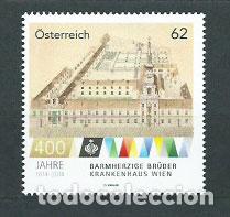 Selos: Austria - Correo 2014 Yvert 2949 ** Mnh 400 An&ordm; Hospital Hnos Misericordia - *