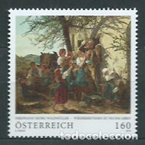 Selos: Austria Correo 2016 Yvert 3105 ** Mnh Pintura F. Walamuller