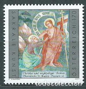Selos: Austria Correo 2017 Yvert 3178 ** Mnh Arte Sacro en Austria