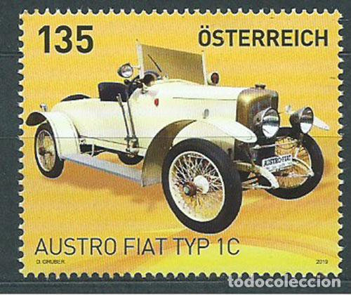 Sellos: Austria Correo 2019 Yvert 3276 ** Mnh Coche Fiat TyP 1C