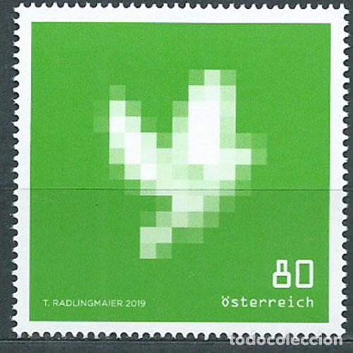 Selos: Austria Correo 2019 Yvert 3278 ** Mnh Paloma mensajera