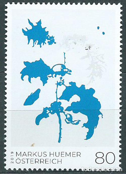 Selos: Austria Correo 2019 Yvert 3290 ** Mnh Markus Huemer Pintura