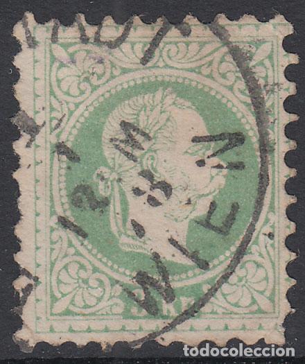 Selos: Austria - Correo 1867 Yvert 33 usado